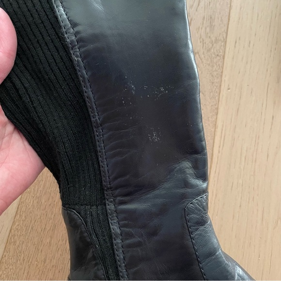 NWT Nine West leather moto boots - Picture 8 of 10